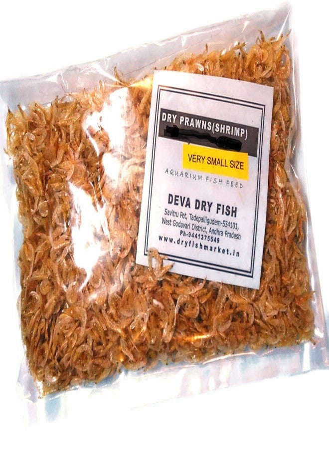 Bague Sree Devaa Very Small Size Dry Shrimp Prawns Aquarium Fish Food For All Life Stages (100 G), 1 Count - Image 5